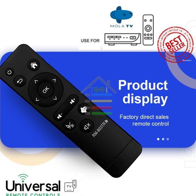 DELLINE REMOTE STB MOLA TV ANDOID RM-803