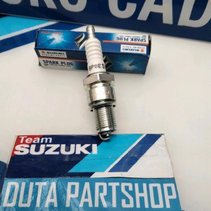 Busi motor satria 2 tak lumba hiu NGK BP8ES  ORI Suzuki Genuine Part SGP dijamin Asli