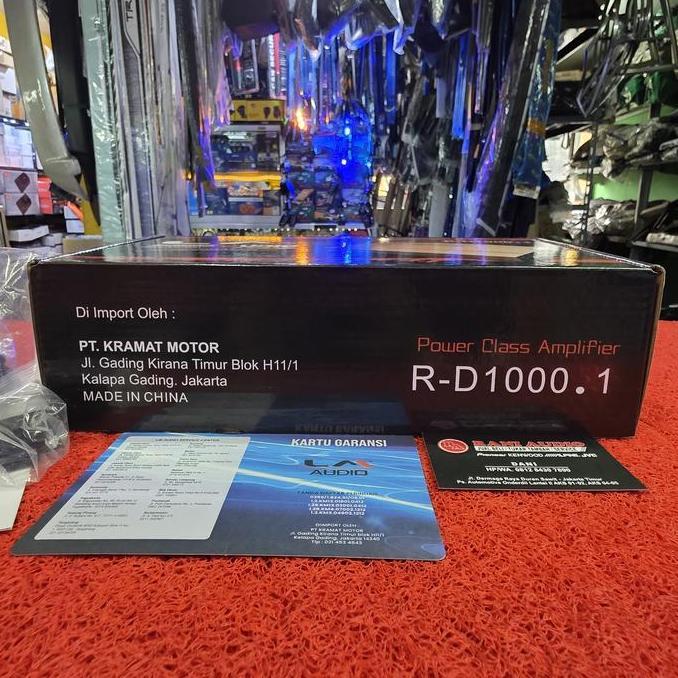Power Monoblock LM AUDIO R-D1000.1 Monoblock Digital