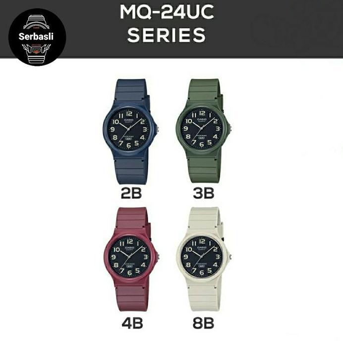 New Jam Tangan Wanita Casio MQ24UC / MQ-24UC Original & Bergaransi