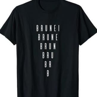 New BAJU BRUNEI DARUSSALAM - KAOS BRUNEI DARUSSALAM - SOUVENIR BRUNEI DARUSSALAM - OLEH OLEH BRUNEI 