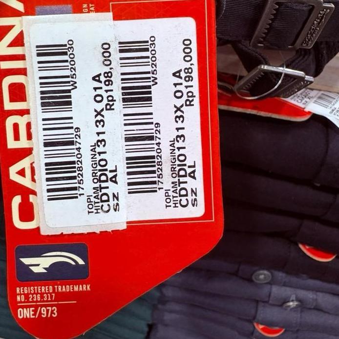 New TOPI CARDINAL JEANS ORIGINAL WARNA HITAM