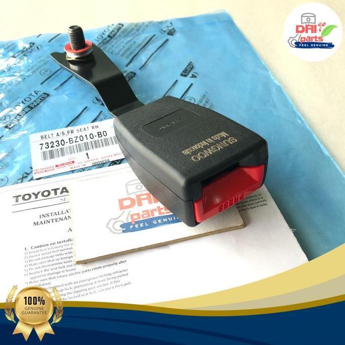 Colokan Seat Belt / Safety Belt Avanza & Xenia 2004 - 2011 Original