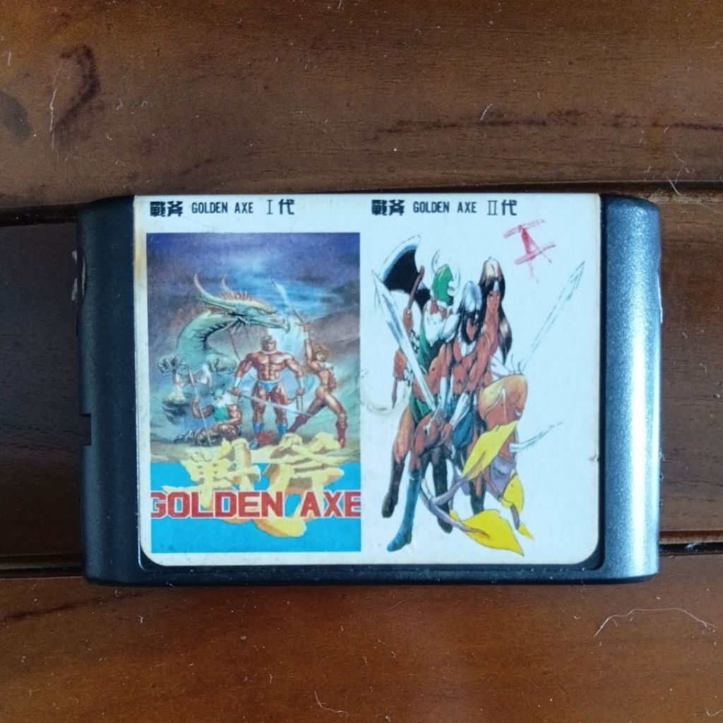 KASET GAME SEGA MD1 MD 1 JAPAN 2 IN 1