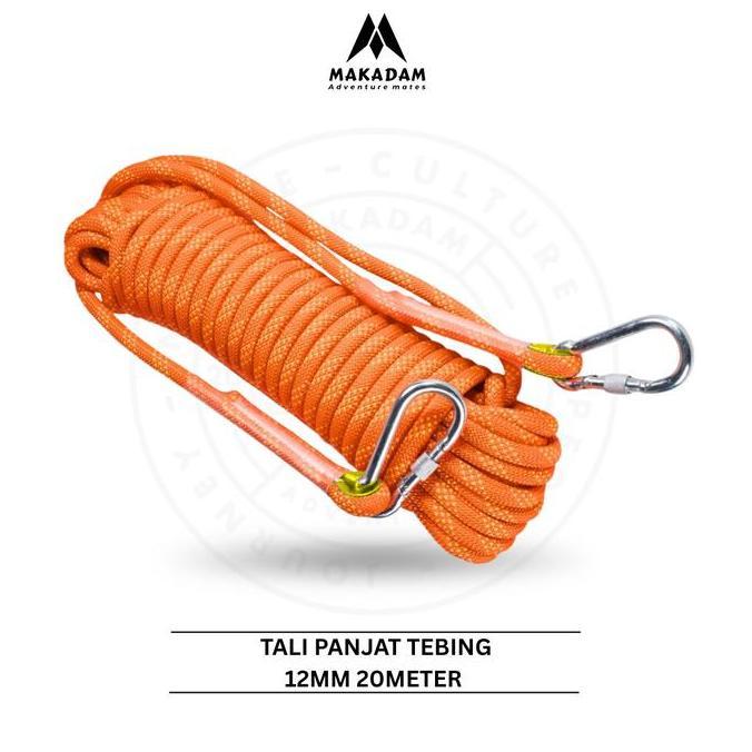 tali carmantel rescue paracord panjat tebing 12mm ZER