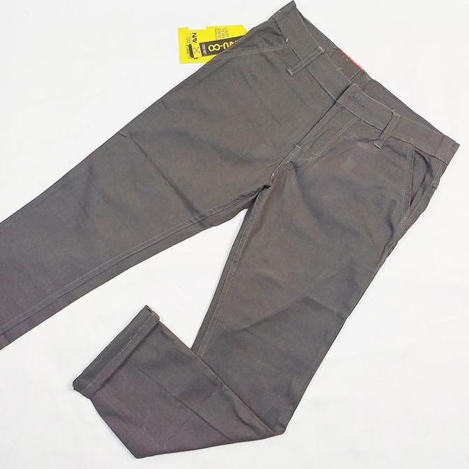 TAMPIL MODIS  Celana Panjang Chino Casual Formal Skinny Pants Pria Slim Fit Bahan 100% Cotton Twill 