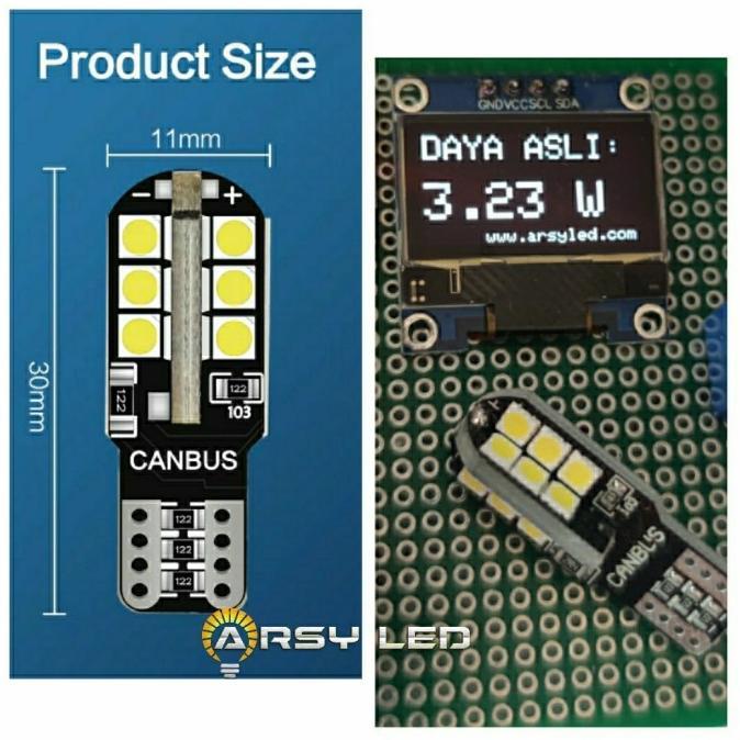 ANJAMART ARSY LED LAMPU PLAT NOMOR MOTOR BEAT VARIO NMAX AEROX MATIC TERLARIS