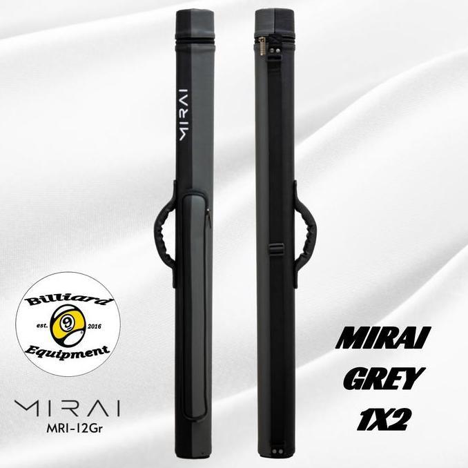 Buana.Metkoljaya - Mirai 1X2 - Grey | Tas Billiard | Cue Case Billiard