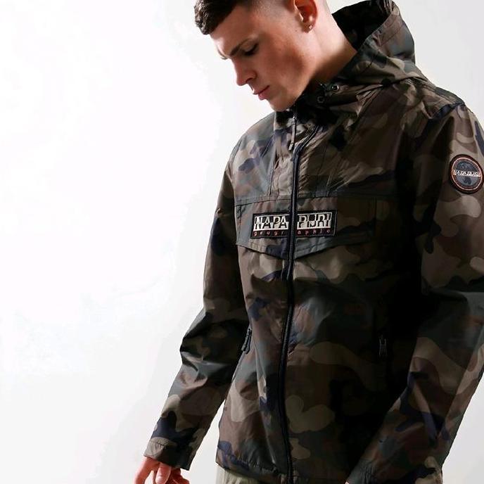 Napapijri Rainforest Summer Full Zip Camo Original