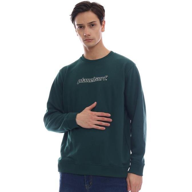 Planet Surf Clothing Sweater Pria Uber Crewneck 231A Planet Surf