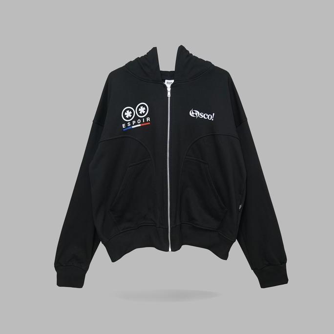 Oversized Hoodie Boxy - Espoir Fleece 330Gsm / Boxy Fit / YKK Zipper