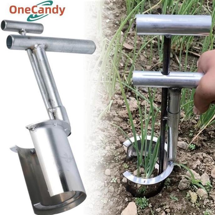 AHROKA Pemindah Bibit Alat Penanam Bibit Tanaman Seedling Transplanter Kebun Pemindah Bibit Alat Ber