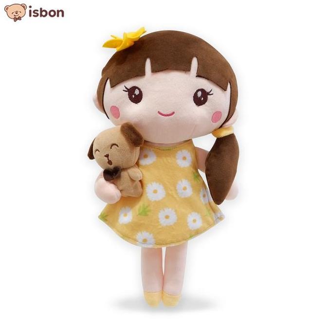 Boneka Anak Anak Bayi Karakter Wanita June Lucu Cantik Imut Hadiah Anak Pacar Ulangtahun WIsuda Kore