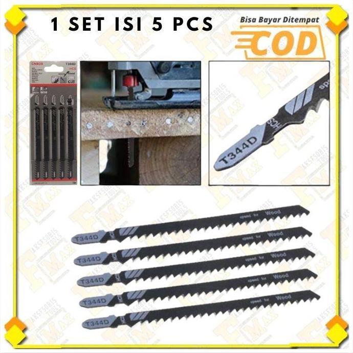 AHROKA mata jigsaw panjang Mata Gergaji Potong Kayu Long Saw Eyes 15cm Jigsaw