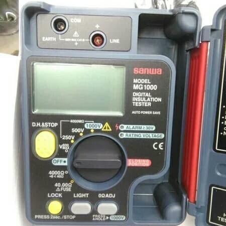 Digital Insulation tester SANWA MG1000