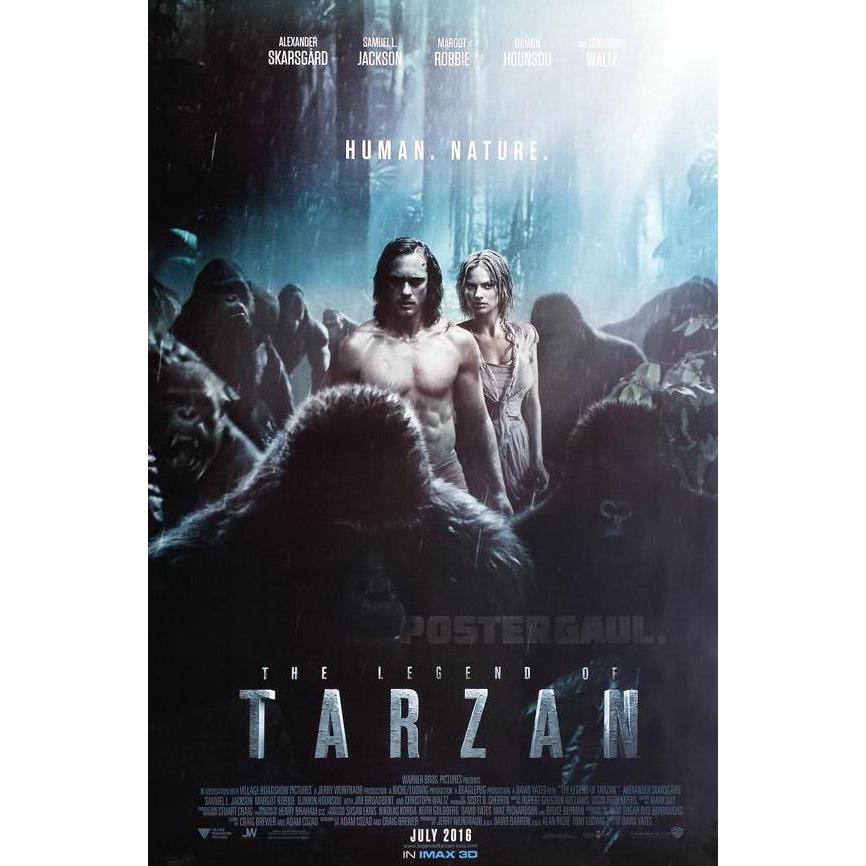 Poster THE LEGEND OF TARZAN - orig Indonesian one sheet 68x100 cm