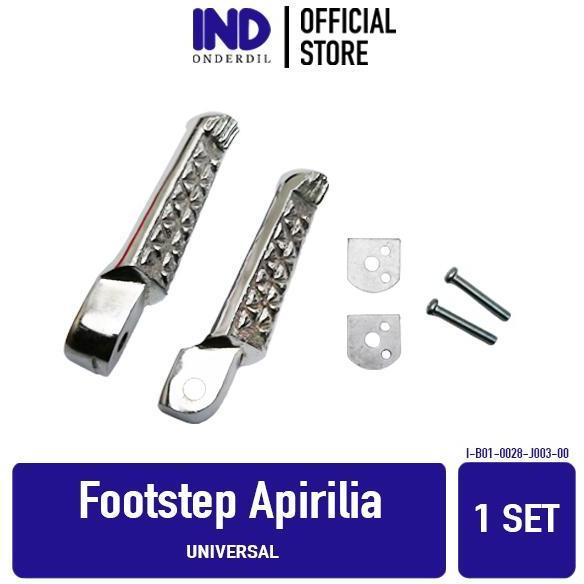 Crestinshop55 - Footstep Belakang Aprilia Universal Barstep Pijakan Injekan Foot Bar Step Variasi Be