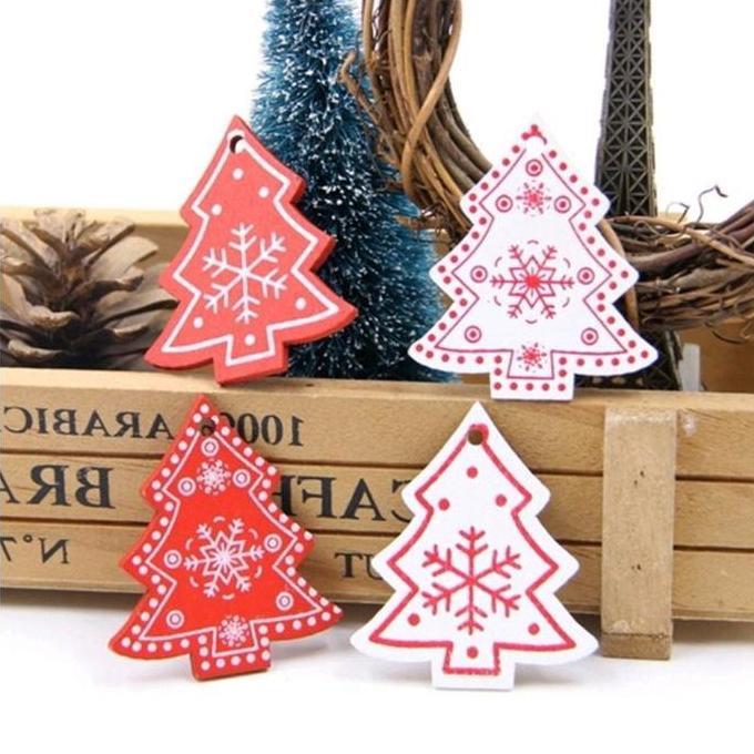 Hiasan Natal Kayu, Hiasan Pohon Natal, Hiasan Hampers Natal