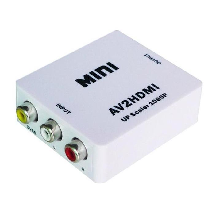 Yevaseni_ - Av To Hdmi Converter Rca Dvd Ps2 Dll Ke Layar Tv Led