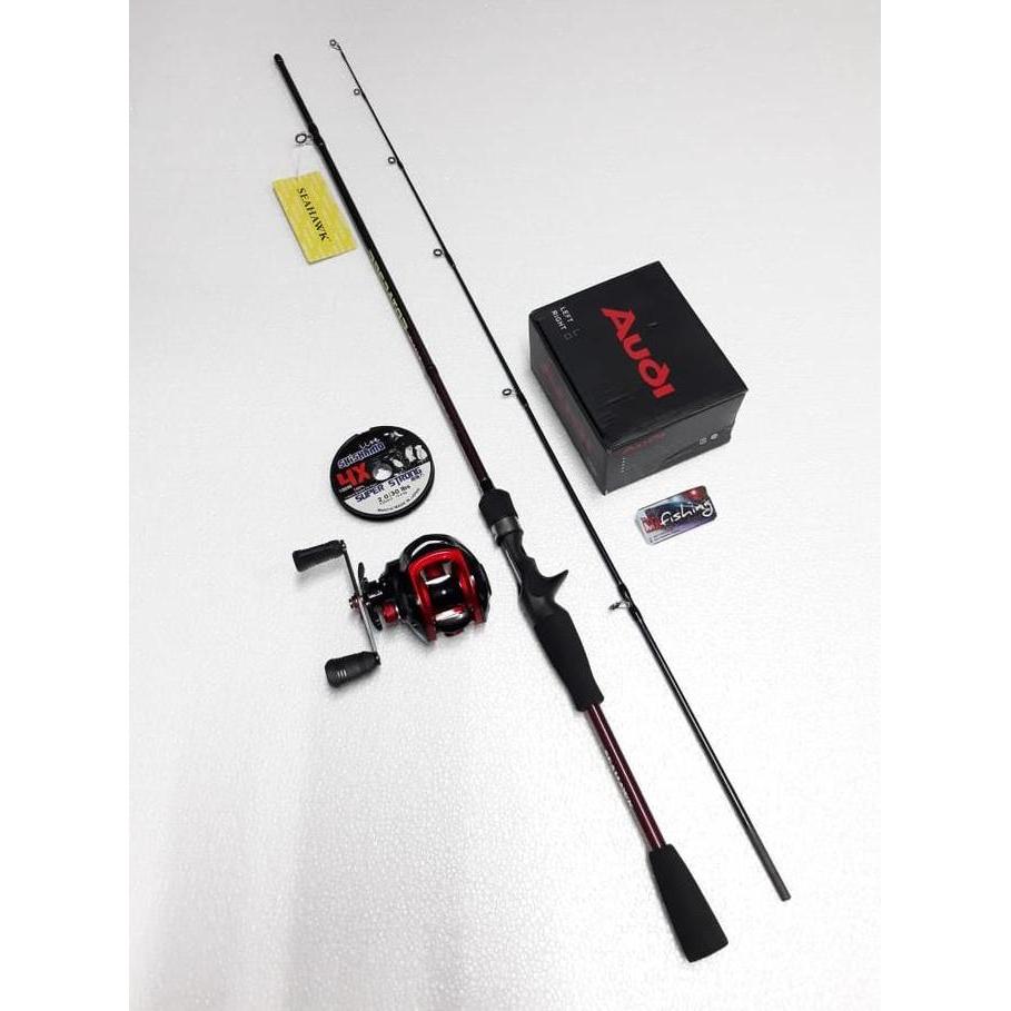 SET JORAN CARBON BC & REEL BAITCASTING