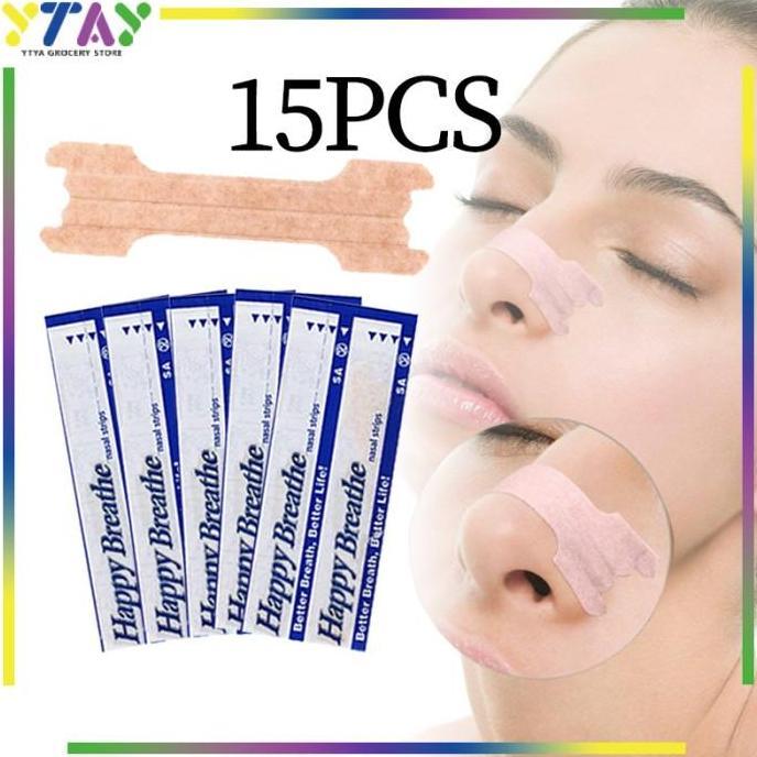 OVMIDEX 15pcs Nasal Strips /Plester Hidung/Nose Strips /Harmony Life