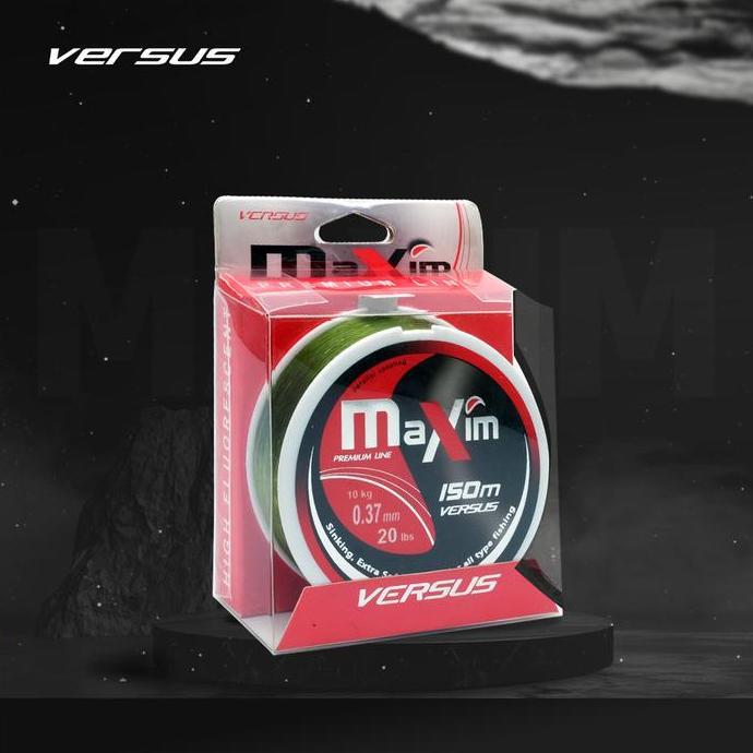 Senar Pancing VERSUS Maxim 150M Green | Speed Sinking | Extra Soft Premium Line