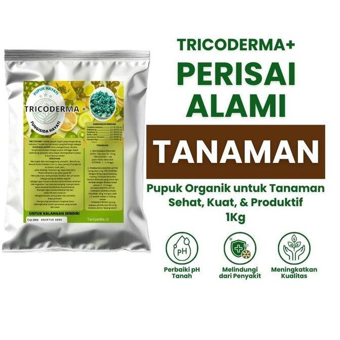 Warungkiwil22 - Pupuk Hayati Tricoderma + 1 Kg - Tricoderma 1 Kg - Pupuk Tricoderma -