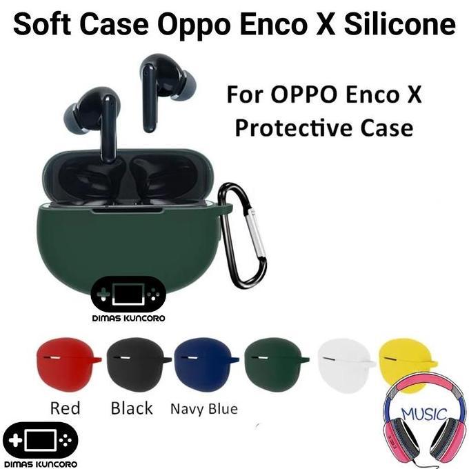 Soft Case Oppo Enco X silicone silikon cover tws casing shell oppo enco x