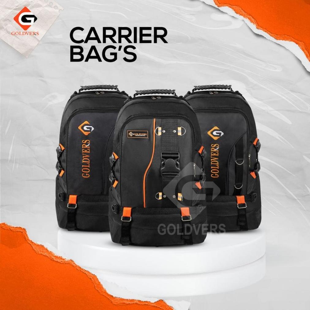 Grade Ori Goldvers - Eastero Tas Ransel Jumbo Original Pria Backpack 60L Polyestern Nylon Mudik Besa