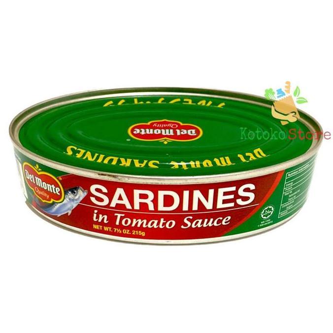 Sarden Delmonte / Delmonte Sarden Kaleng / Sarden Kaleng 215gr