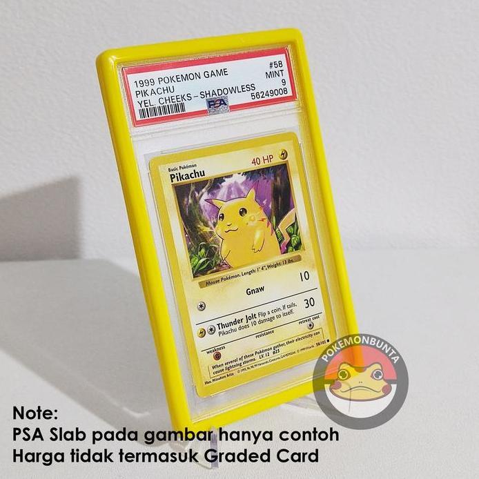 New Pokemon Bunta PSA Graded Card Guard Bumper Pelindung Slab Kartu 1 PCS