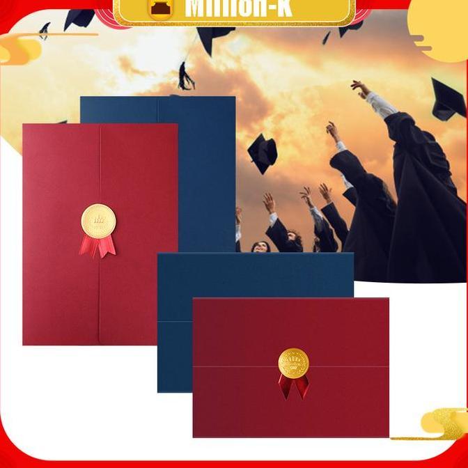 VIRYEOU Cover Map Untuk Ertifikat Ijazah Album Foto Holder A4 PROTOK