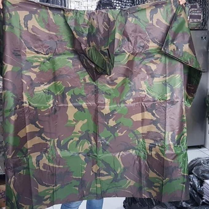 Mantel Loreng Malvinas - Poncol Tni Jas Hujan