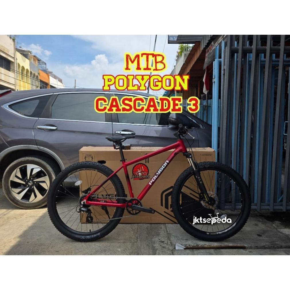Sepeda MTB Polygon CASCADE 3 Ready stock