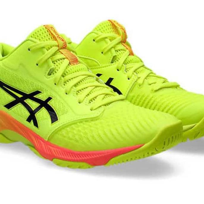 ASICS Sepatu Olah Raga voli Netburnet Voli Tenis Badminthon Sole Karet Fubber Berdecit Anti Slip Siz