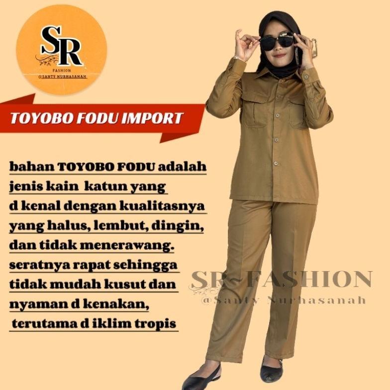 Termurah Seragam Khaki Pns Wanita Baju Dinas Pemda Wanita