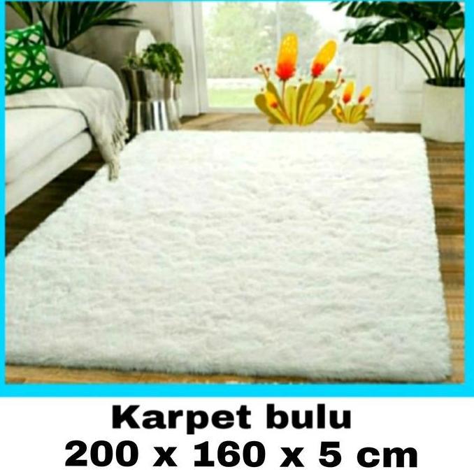 Karpet Bulu Rasfur, 150 X 200 Cm