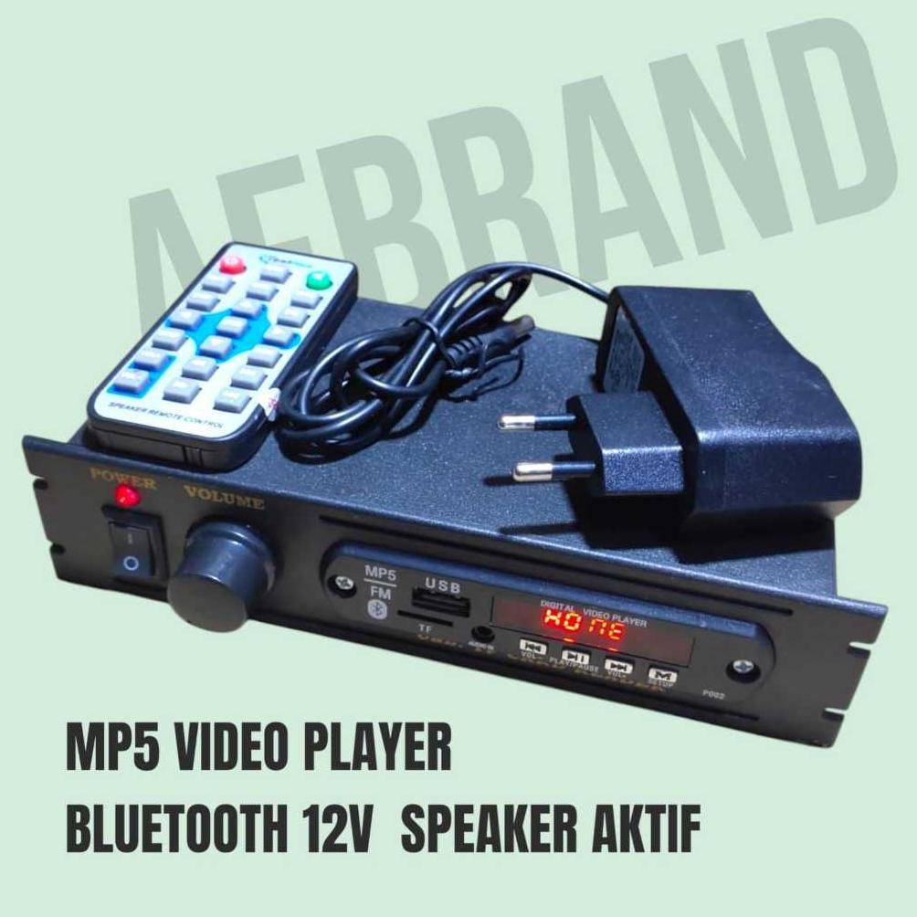 Aebrand Mp5 Digital Video Player Mp5 Mp3 Full Hd 1080P Komplit, Siap Pakai / Rakitan Mp5 Mp4 Mp3 Vid