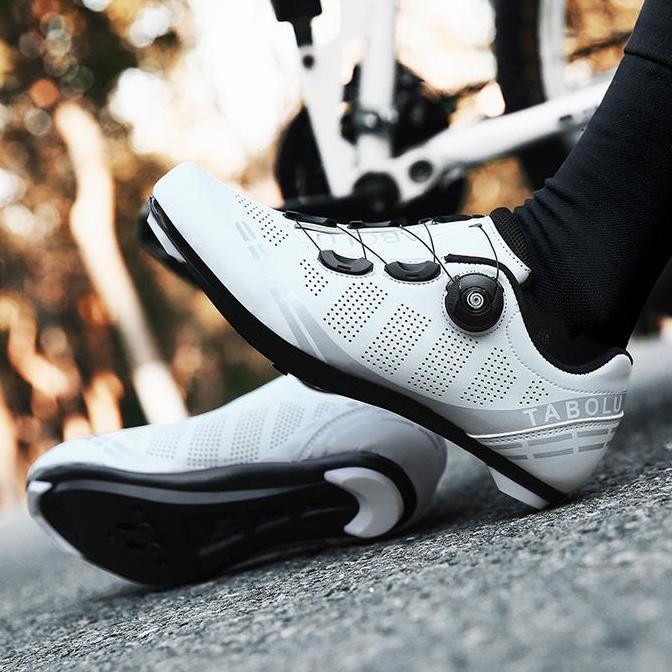 Sepatu Cleat Sepeda Roadbike Mtb Tabolu