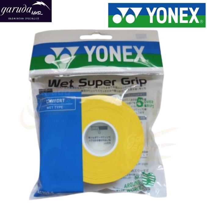 HARGA DISC - Grip Badminton Yonex AC 102 5 REFIL Comfort Feel / Grip Yonex AC 102-5 Grip Yonex JP CO