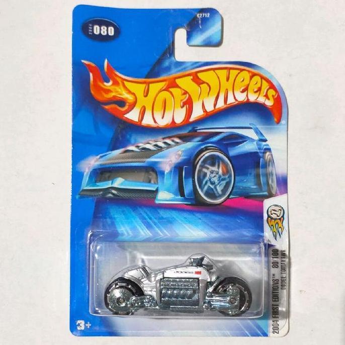 Hotwheels Hot Wheels Dodge Tomahawk silver 2004 First Editions rare