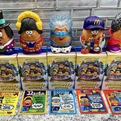Kerwin Frost Mcd Mcnugget Buddies GOLD Uptown Moe Brrrick Darla Don
