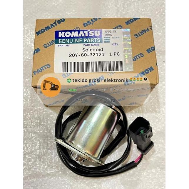 SELENOID VALVE 20Y-60-32121 20Y 60 32121 KOMATSU PC200 PC300 PROMO