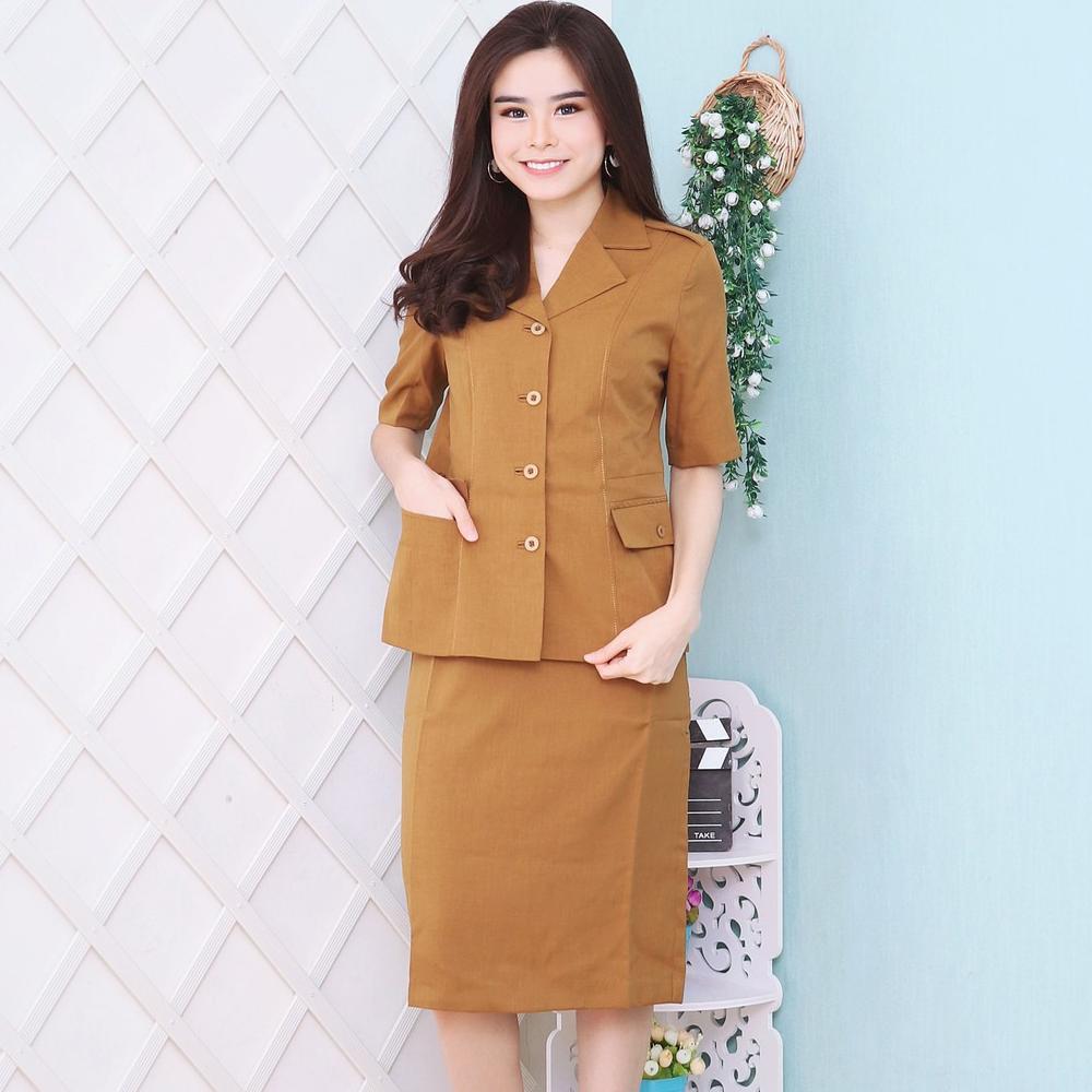 Diskon Setelan Jas Wanita / Seragam Kerja Blazer Wanita / Seragam Guru / Setelan Baju Guru Wanita - 