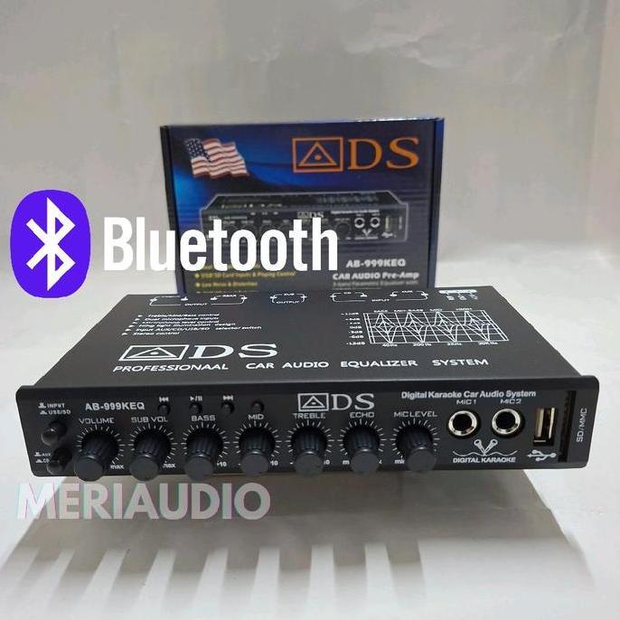 Pream Parametrik Bluetooth Karaoke Ads/Db Quat New Design Pream Bluetooth Karaoke Equalizer