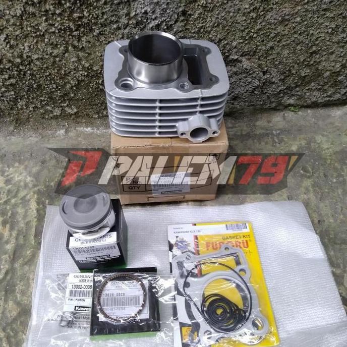Ready Boring Kit Ori KLX 150 Dtracker - Cylinder Blok Seher Plus piston kit murah