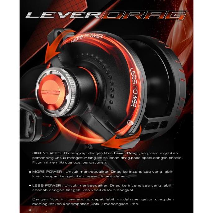 Daido - Reel Overhead Jigking Aero Ld - Reel Pancing