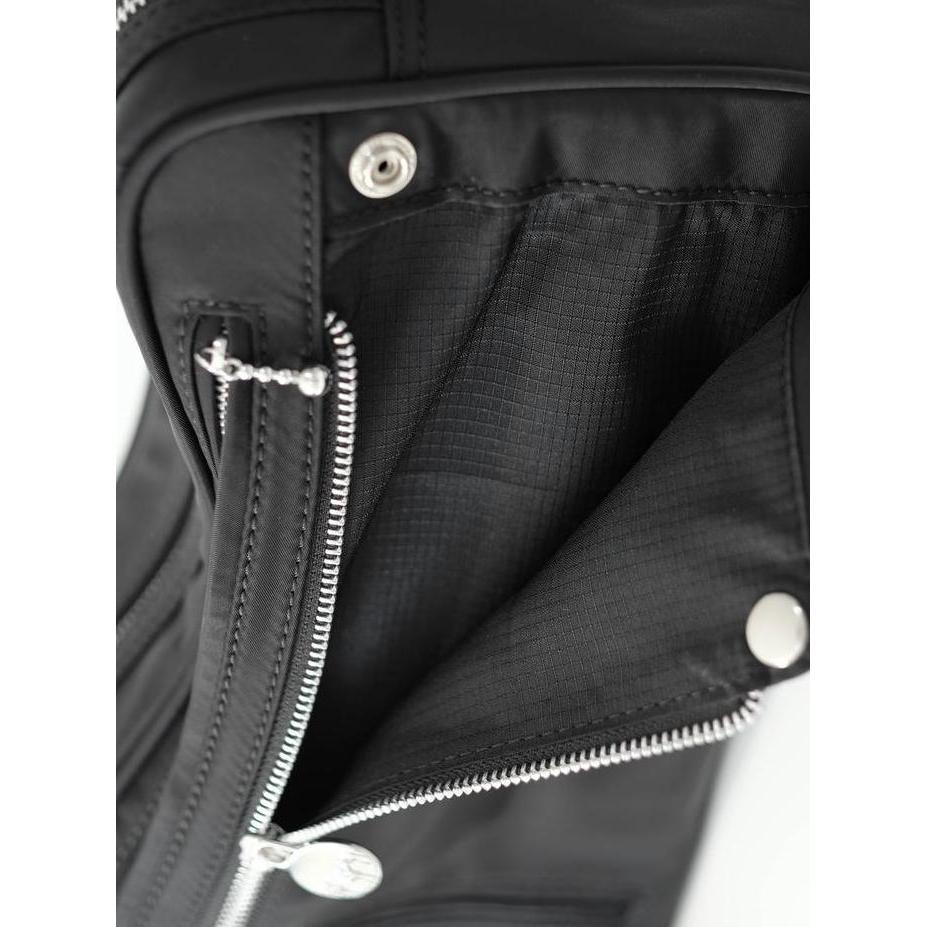MYL PS 030 - MINI PISTONS Scipaprock Shoulder Sling Bag Black Nylon