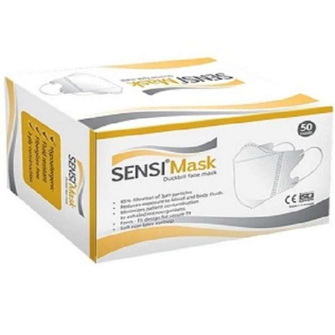 Sensi Masker Isi 50 | Masker | Duckbill | Kn95 | Medis | Sanitizer