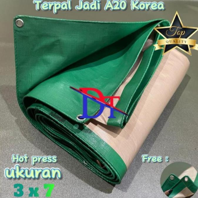 TERMURAH - Terpal Plastik A20 Ukuran 3x7 Korea Super Tebal
